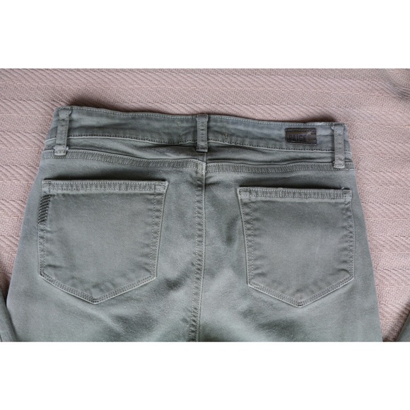 PAIGE Green Ankle & Cropped Jeans - Picture 6 of 7